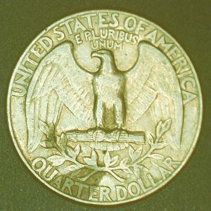 1965-Washington-Quarter-With-Doubling